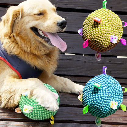 Dog Training Soft Ball Cloth Ball Ringing Dogs And Cats Pets Toy Ball Pet Products